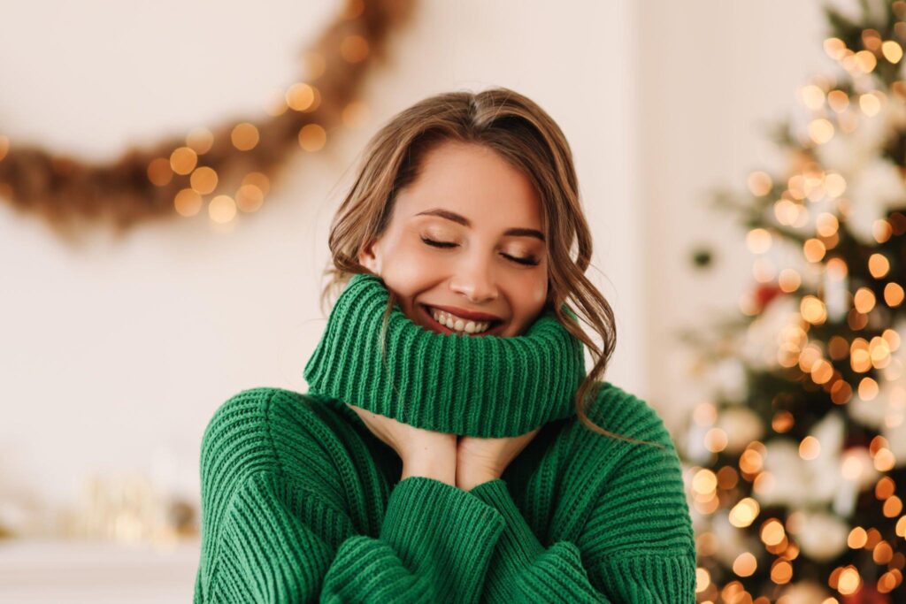 Cowl-Neck Sweater