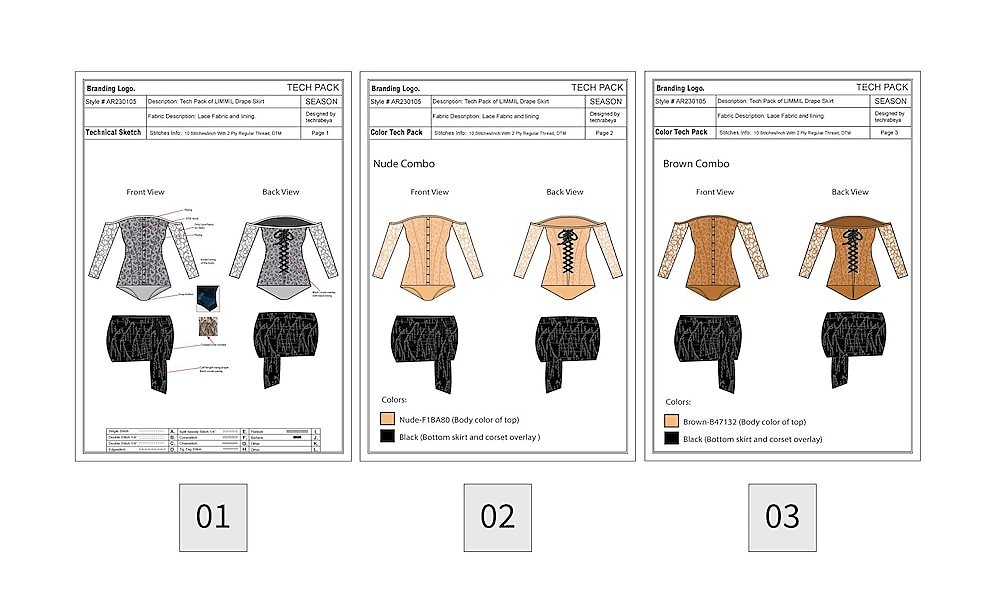 fashion-line-sheet